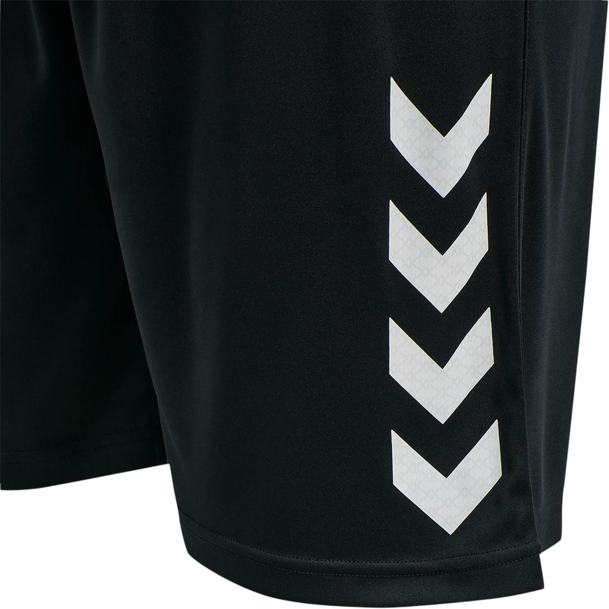 Hummel Short de sport - black/white/noir