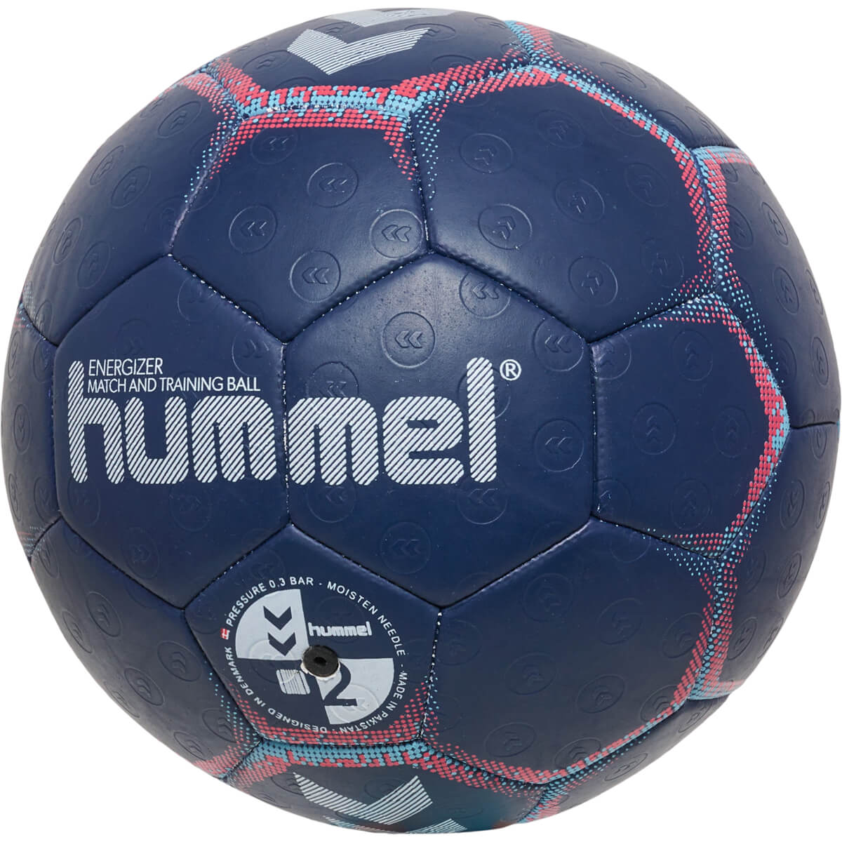 Pallone Da Pallamano Hummel Hmlblaze Classic Energizer HB – Nero/Arancione, Taglia 1 – Ideale Per Allenamento E Gare