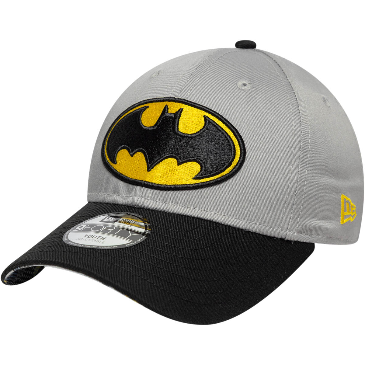 Køb New Era Batman Strapback Cap Børn Gra/blk