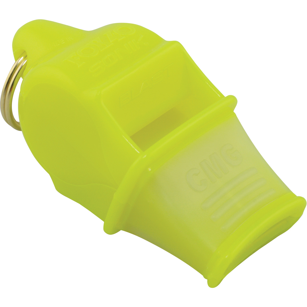 Køb Fox 40 Sonik Blast CMG Fløjte neon blue (silver tube/black h