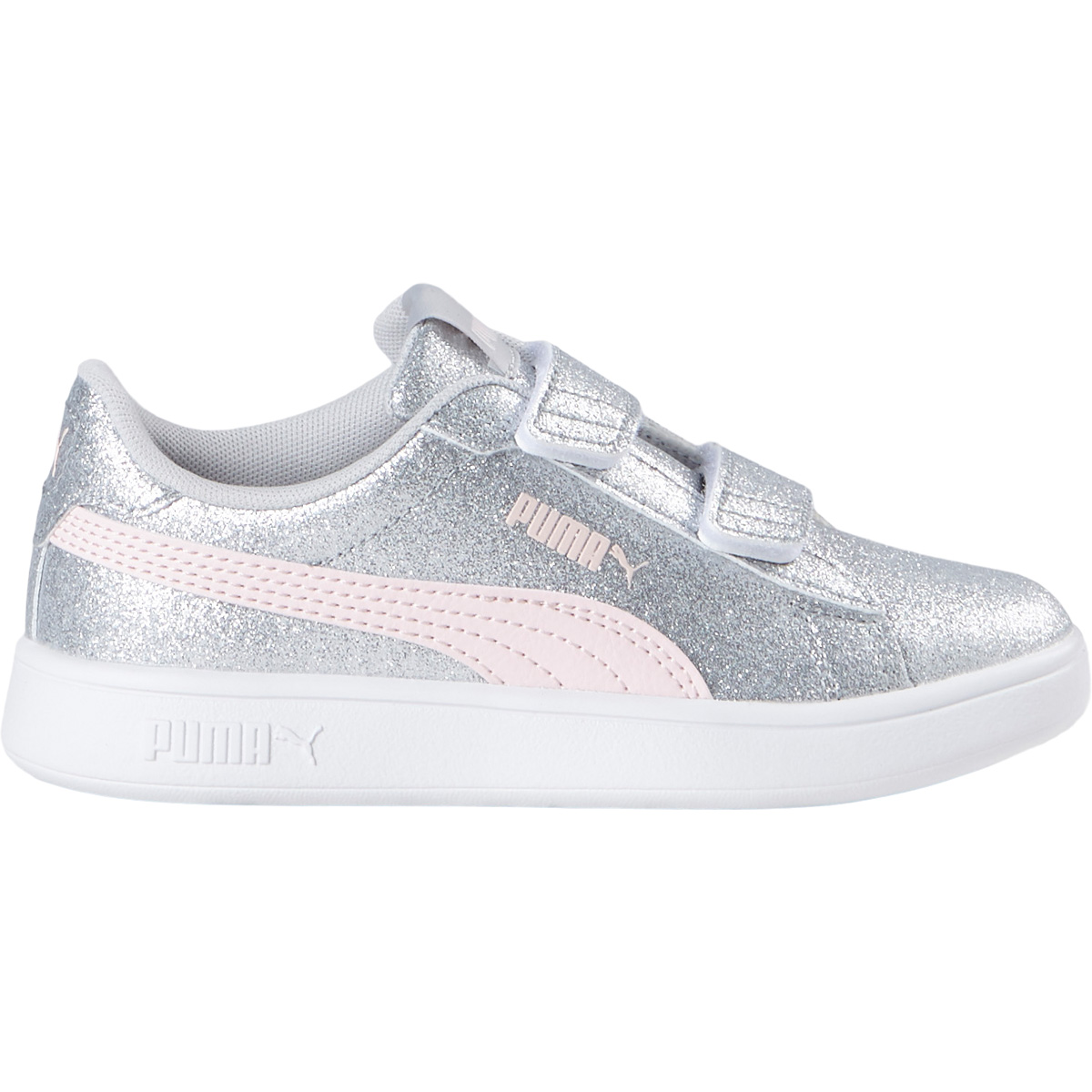 Puma Klettschuhe Puma Glitzer Schuhe Kinder Køb PUMA Smash Glitz