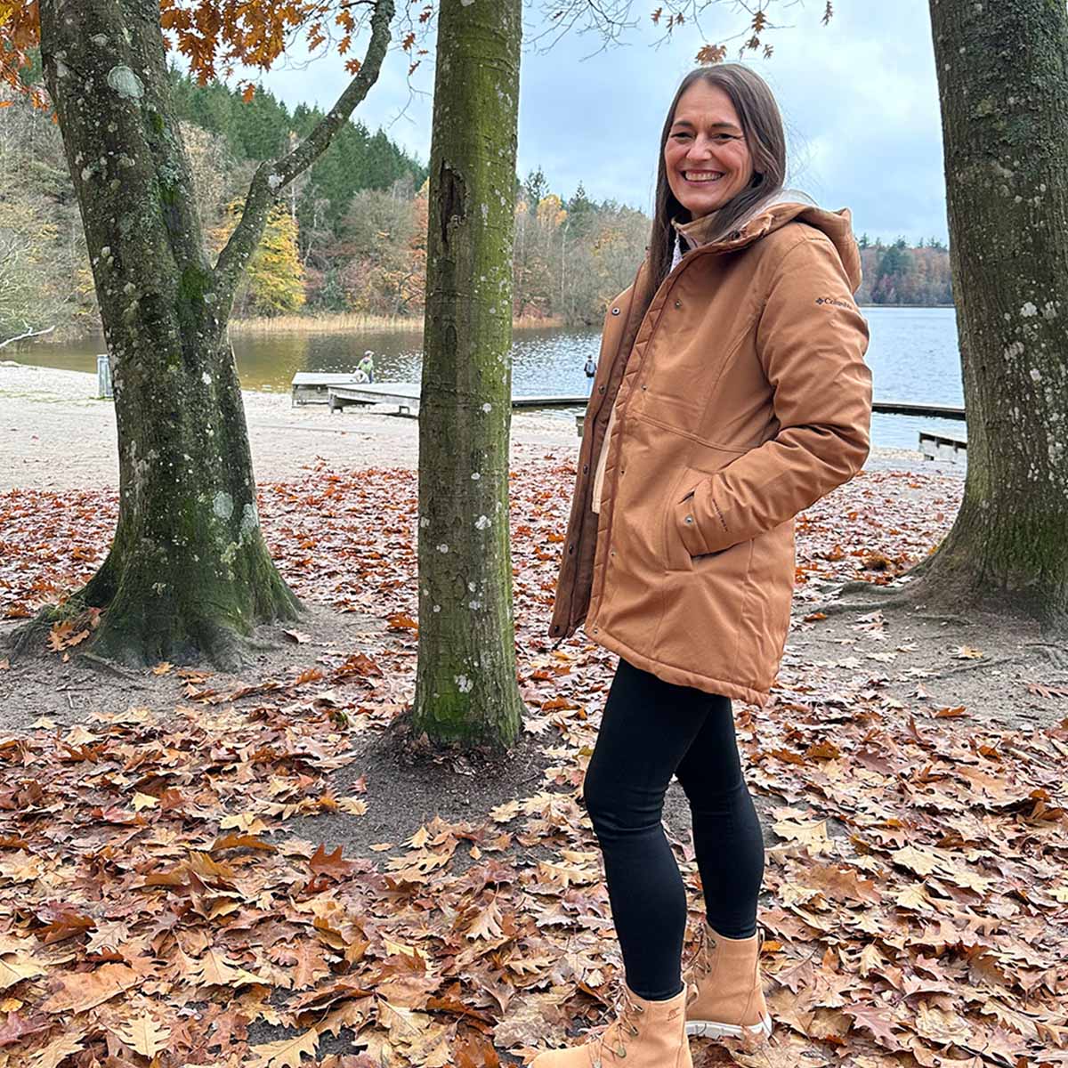 Køb Columbia Alameda Ridge Insulated Parka Vinterjakke Dame Chipmunk