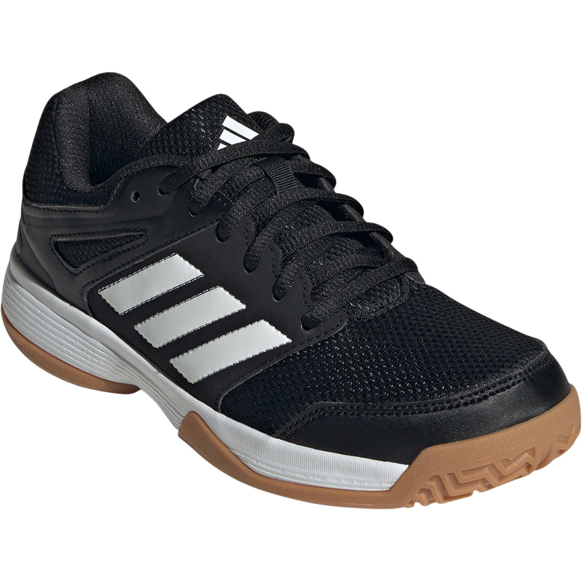 Køb adidas Speedcourt Hallenschuhe Kinder CBLACK/FTWWHT/SYELLO
