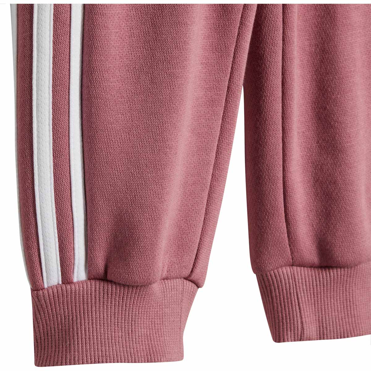 Køb adidas 3-Stripes Full Zip Hood Joggingsett Barn SANPIN/SANPIN