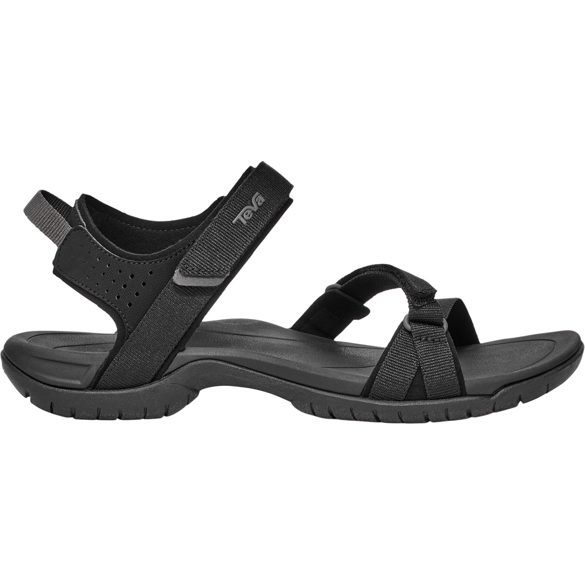 Vespera dam sandaler 5285 - Black