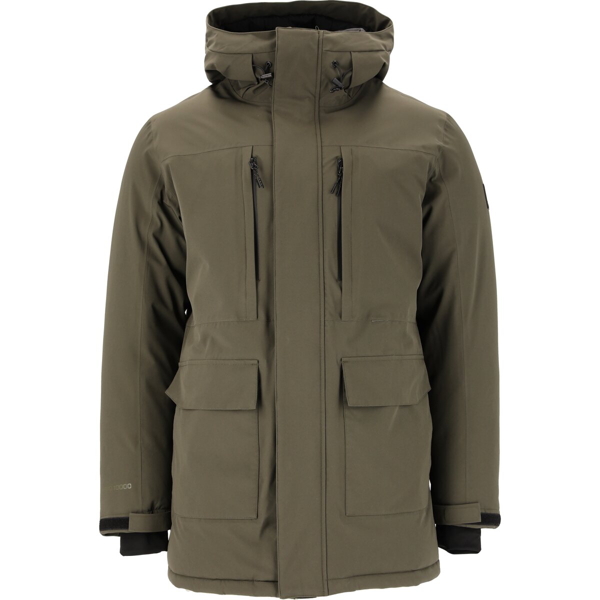 Kj p Whistler Bluff Parka Vinterjakke Herre I Black Ink