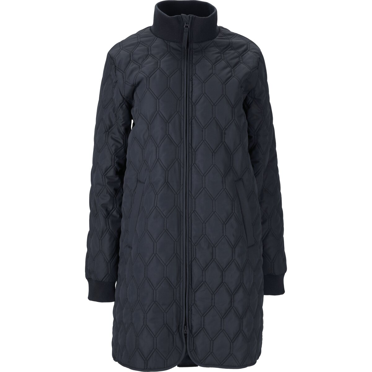 Køb Whistler Nellye Long Quilted Jakke Dame Navy