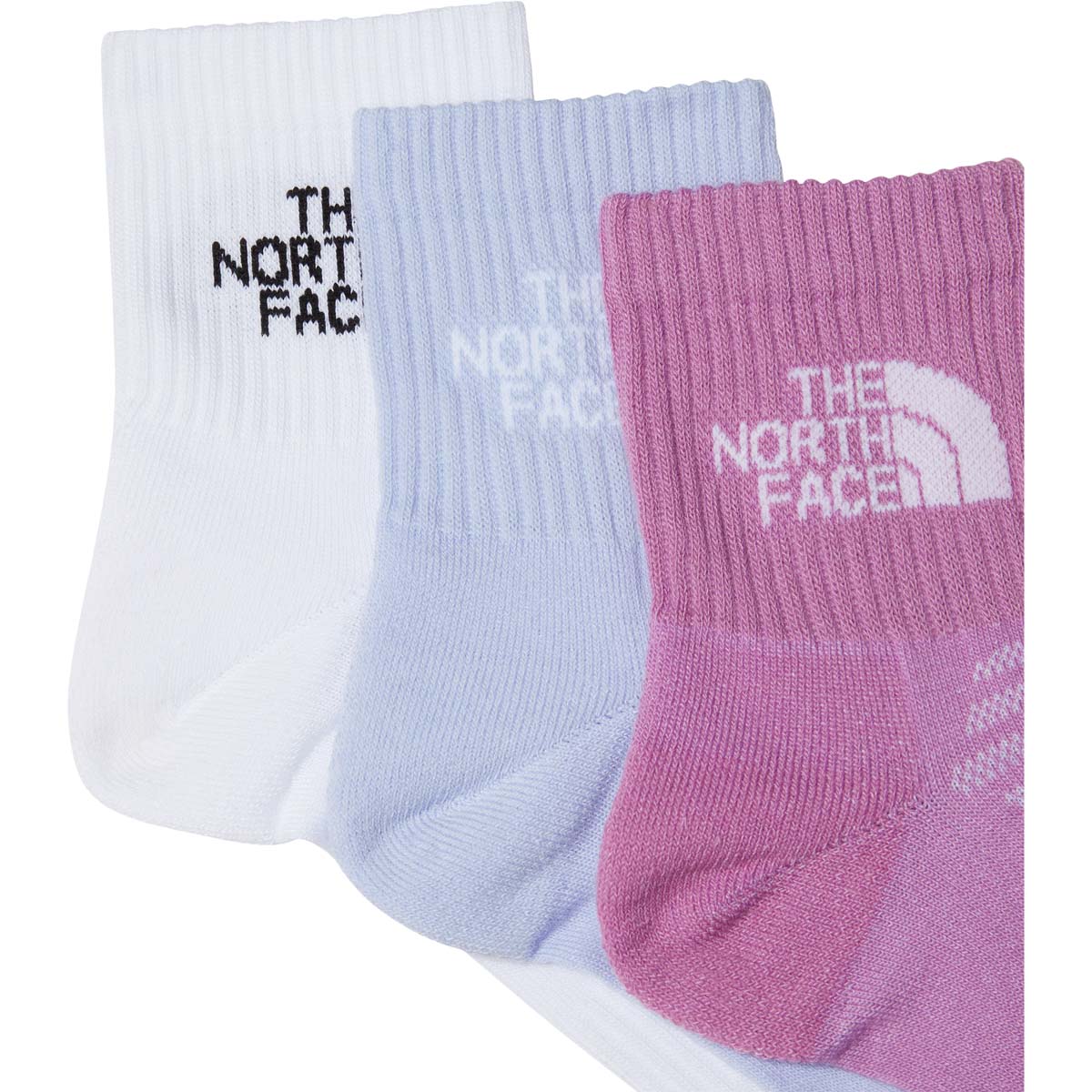Køb The North Face Multi Sport Quarter 3-Pak Strømper TNF White