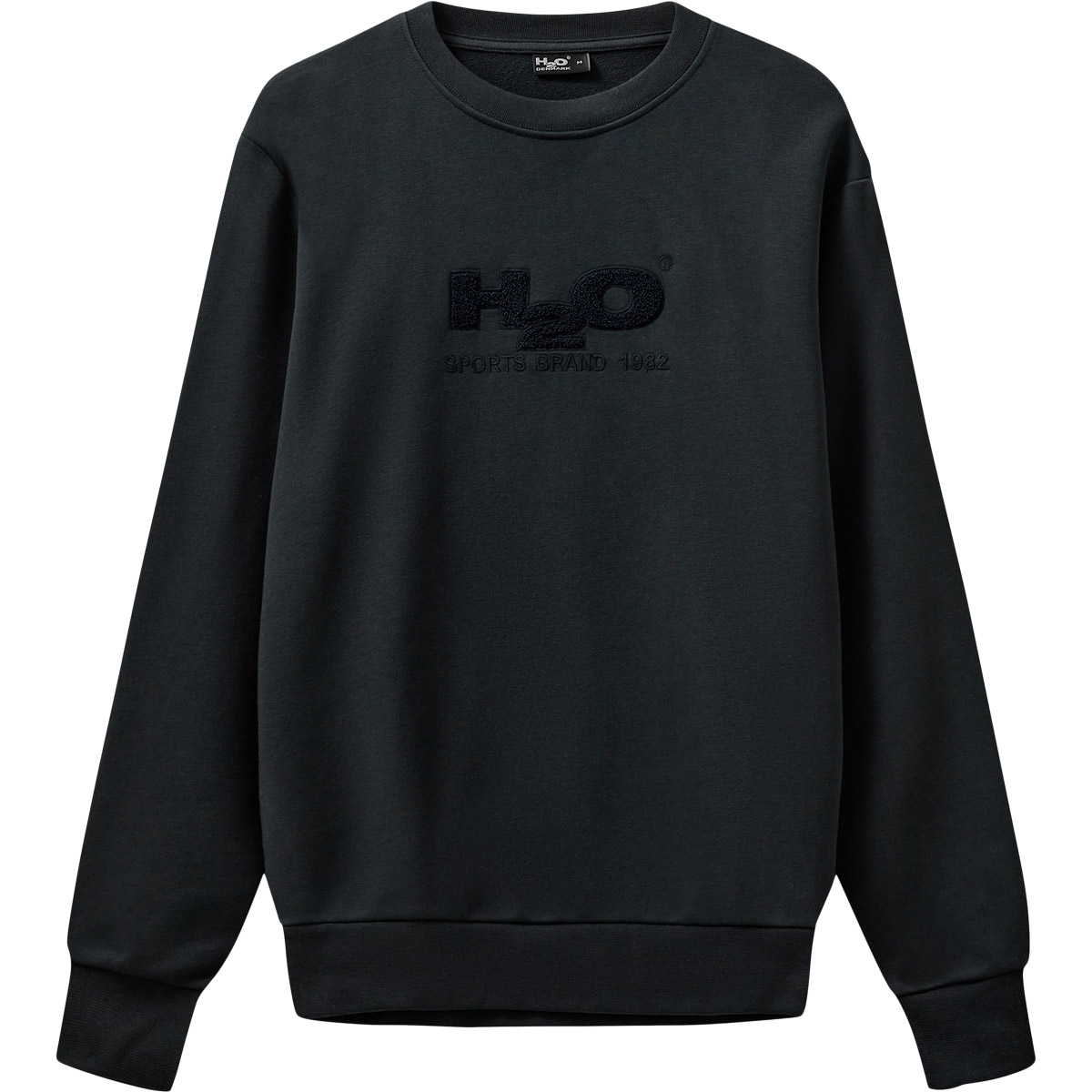 H2O - Logo Sweat O'Neck 100955-S - 3601 - Espresso