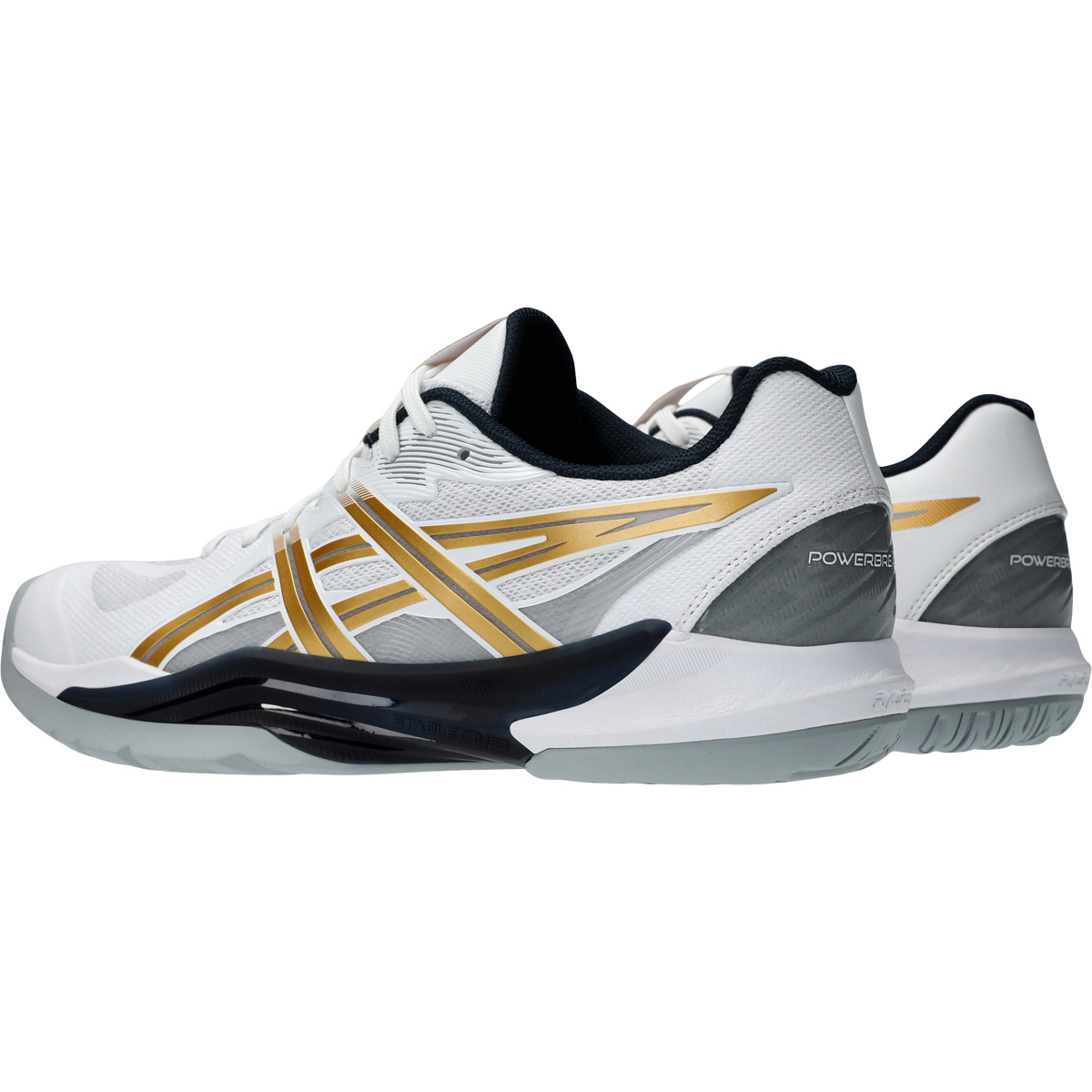 Køb ASICS Powerbreak FF Håndboldsko Herre WHITE/RICH GOLD